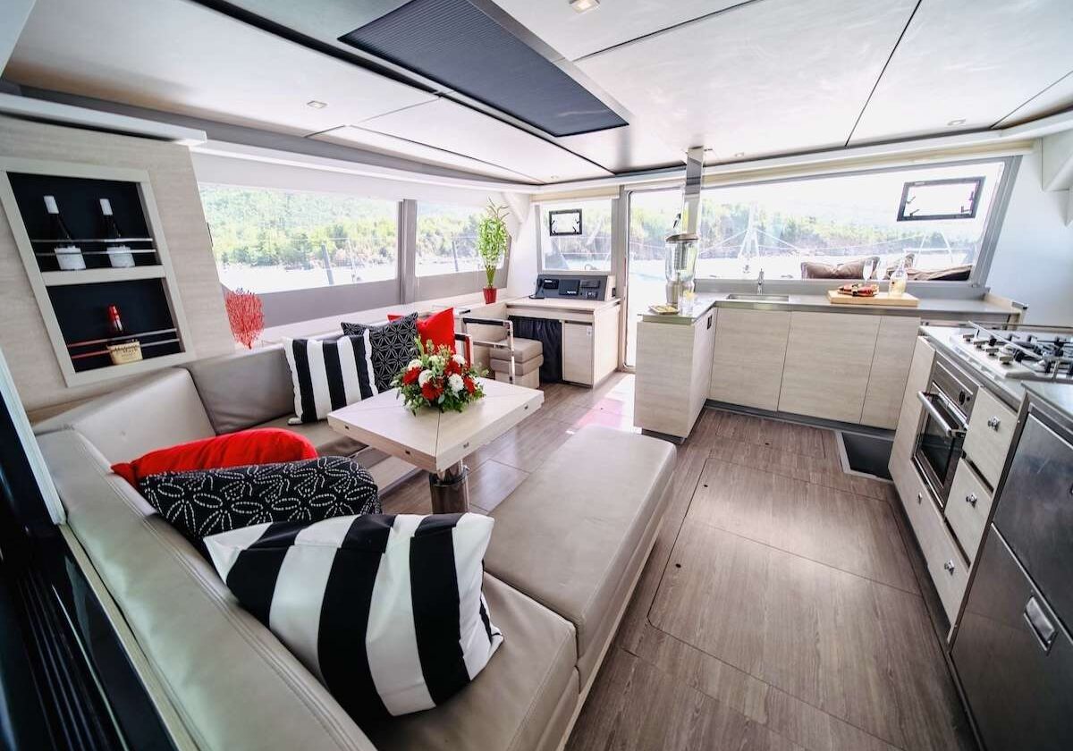 seadog yacht charter interior